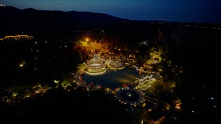 「金坛」东方盐湖城坎水法夜景