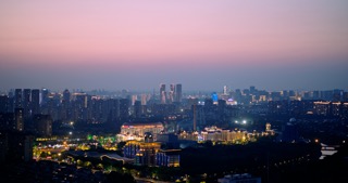 「新北」夜景迪诺水镇新北城市