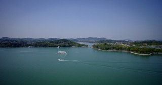 「溧阳」游船沙河水库天目湖