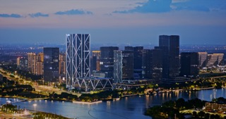 「新北」高铁新城CPD夜景
