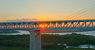 「新北」常泰大桥黄昏