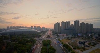 「新北」市区清晨